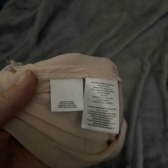 Rachel Roy collection Light Pink V-Neck Sleeveless top size XXL - Picture 4 of 4